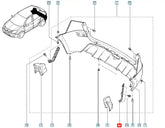 Koleos Tampon Bağlantı Ayağı Şema